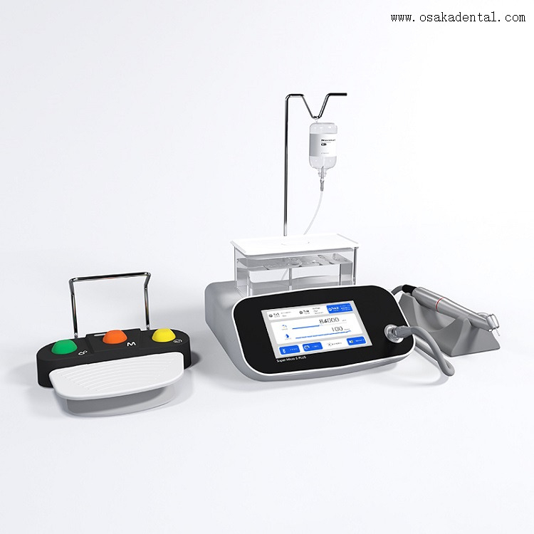 Groupe motopropulseur de moteur électrique dentaire sans balais, pas besoin de connexion avec un fauteuil dentaire