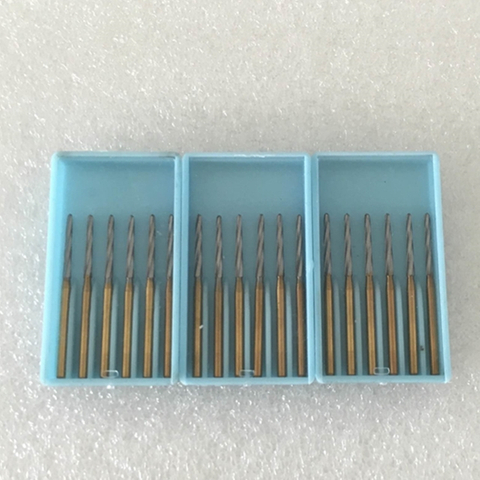 Fraise dentaire Zekrya en carbure doré