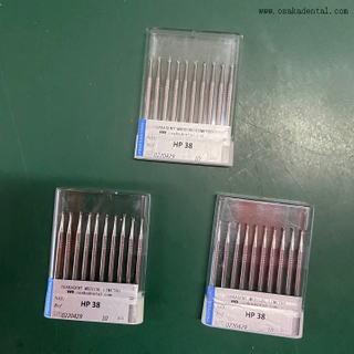 Fraises dentaires en carbure HP HP38 10 pièces/boîte fabriquées en chine