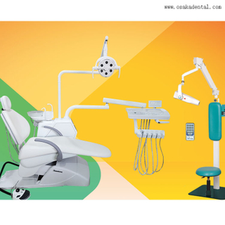 Fauteuil dentaire à pédale avec rayons X