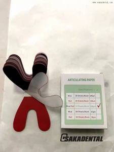 Papier articulé dentaire Papier consommables dentaires