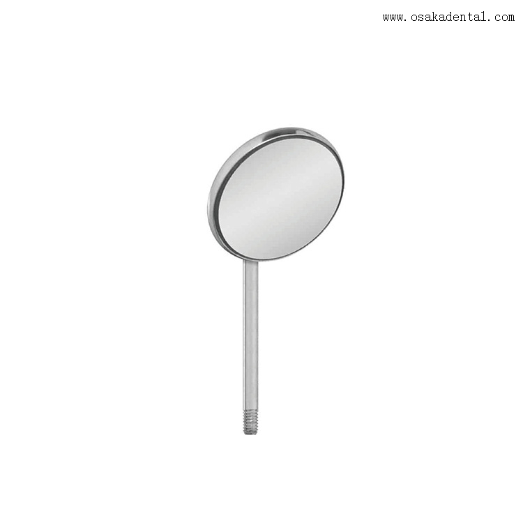 Miroir buccal en acier inoxydable pour instrument dentaire