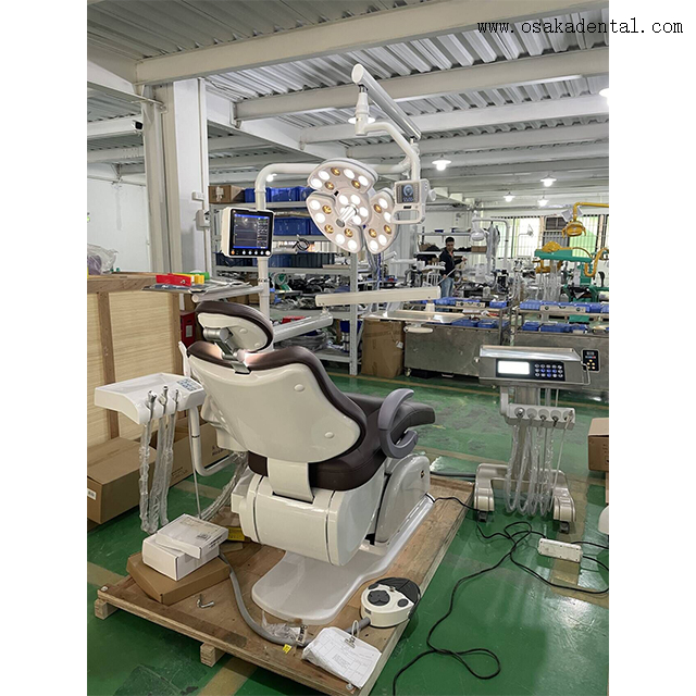 Fauteuil dentaire de luxe avec chirurgie d'implant dentaire