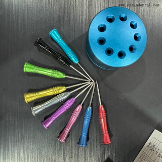 Ensemble d'outils pour implants dentaires 