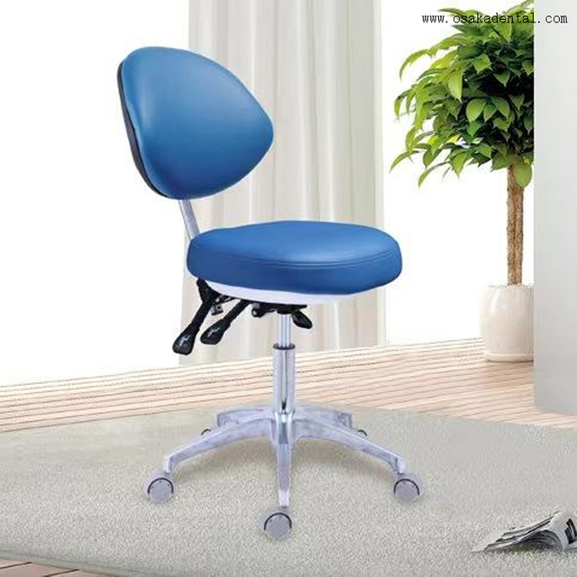 Tabouret de fauteuil dentaire avec dossier 