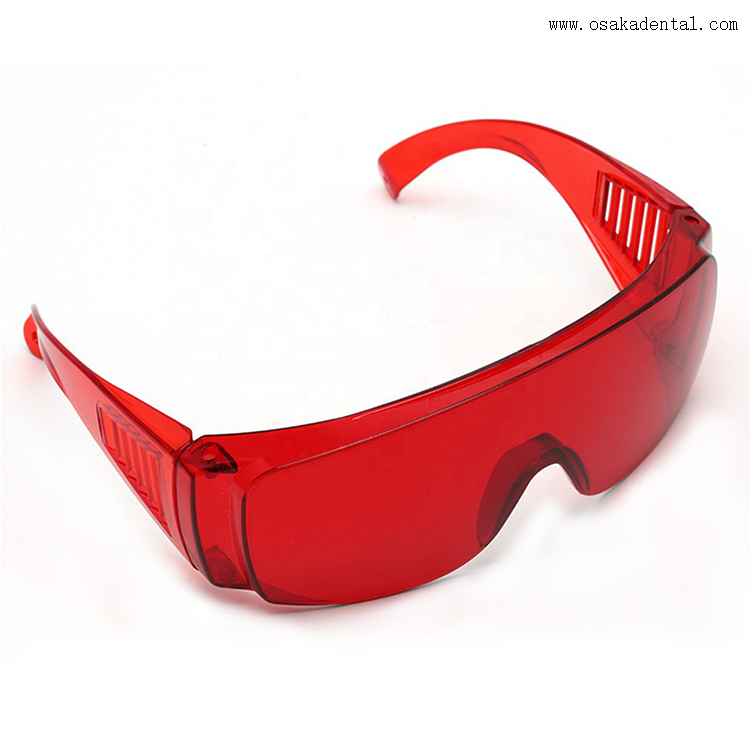 Lunettes de protection photopolymérisables orange, antibuée
