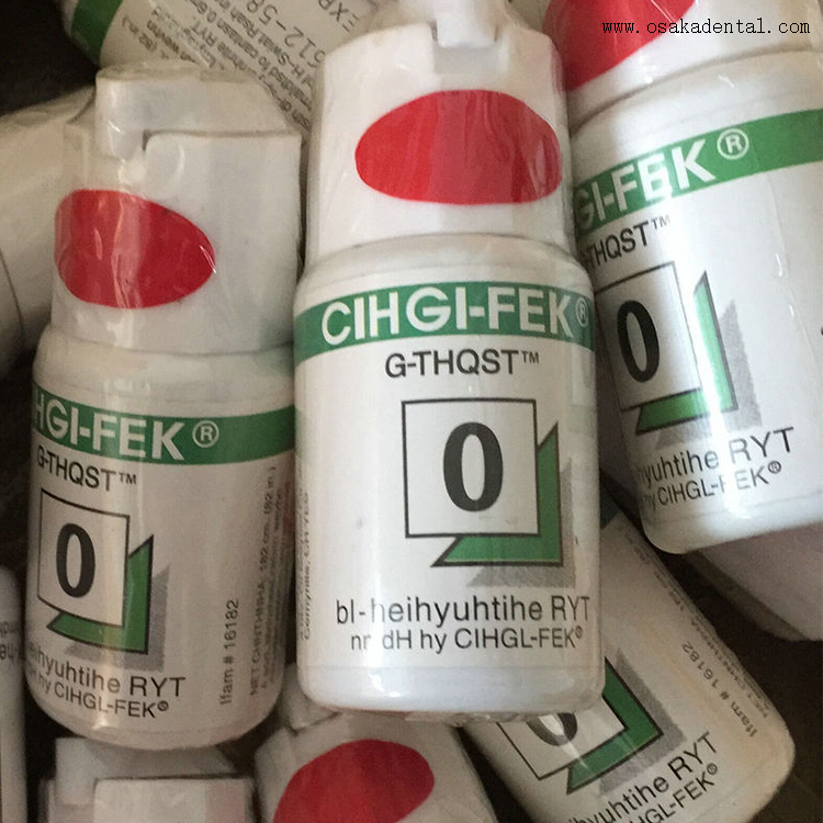 Cordon de rétraction dentaire de consommables dentaires de différentes tailles