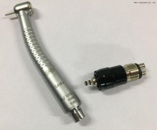 Pièce à main dentaire porte-bouton poussoir portable