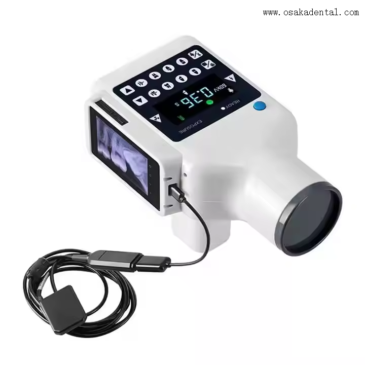 Machine dentaire portative d'unité de radiographie dentaire de poignée dentaire avec l'affichage instantané d'image d'affichage à cristaux liquides et la Machine intégrée de radiographie dentaire de capteur