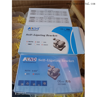 Brackets autoligaturants de haute qualité pour le traitement orthodontique