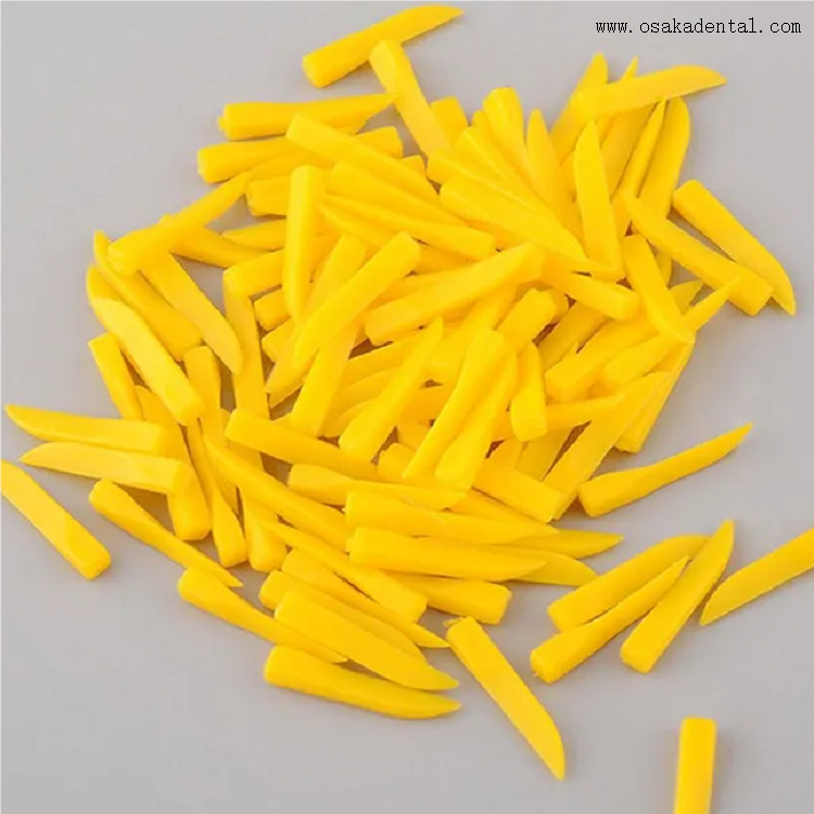 POLY-WEDGES en plastique jetables dentaires en ensemble