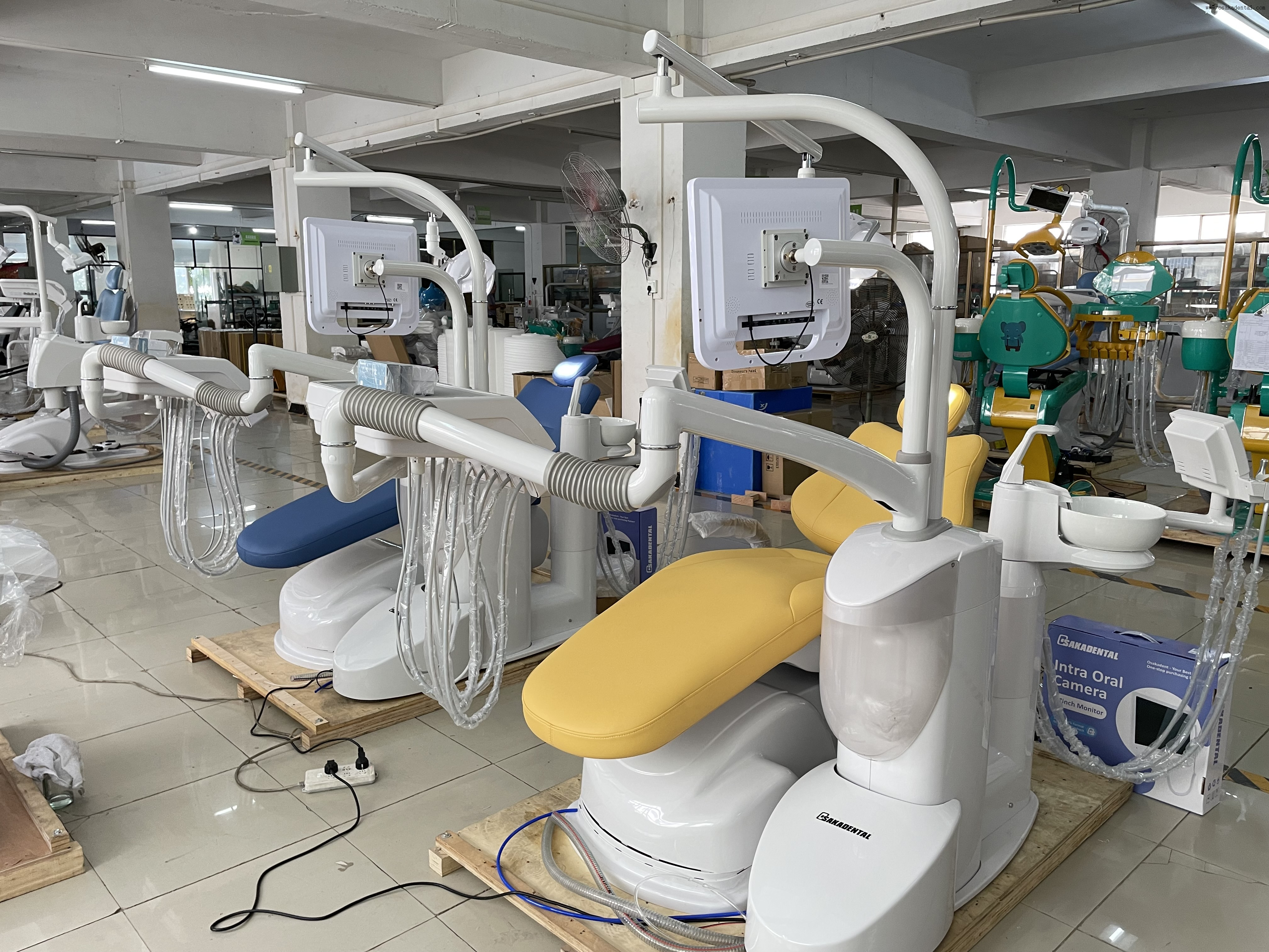 L'équipement de fauteuil dentaire le plus avancé offre une expérience de traitement confortable