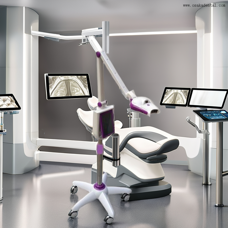 Appareil de blanchiment des dents innovant à usage professionnel pour les laboratoires modernes et futuristes