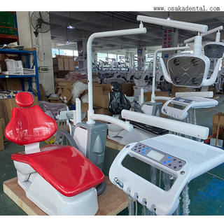 Fauteuil dentaire ergonomique avec appui-tête et repose-pieds réglables