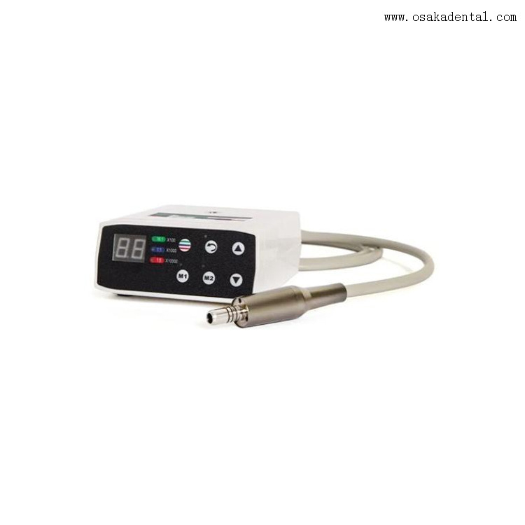 Moteur électrique dentaire sans fraise avec nouvelle fibre optique contre-angle 1:5