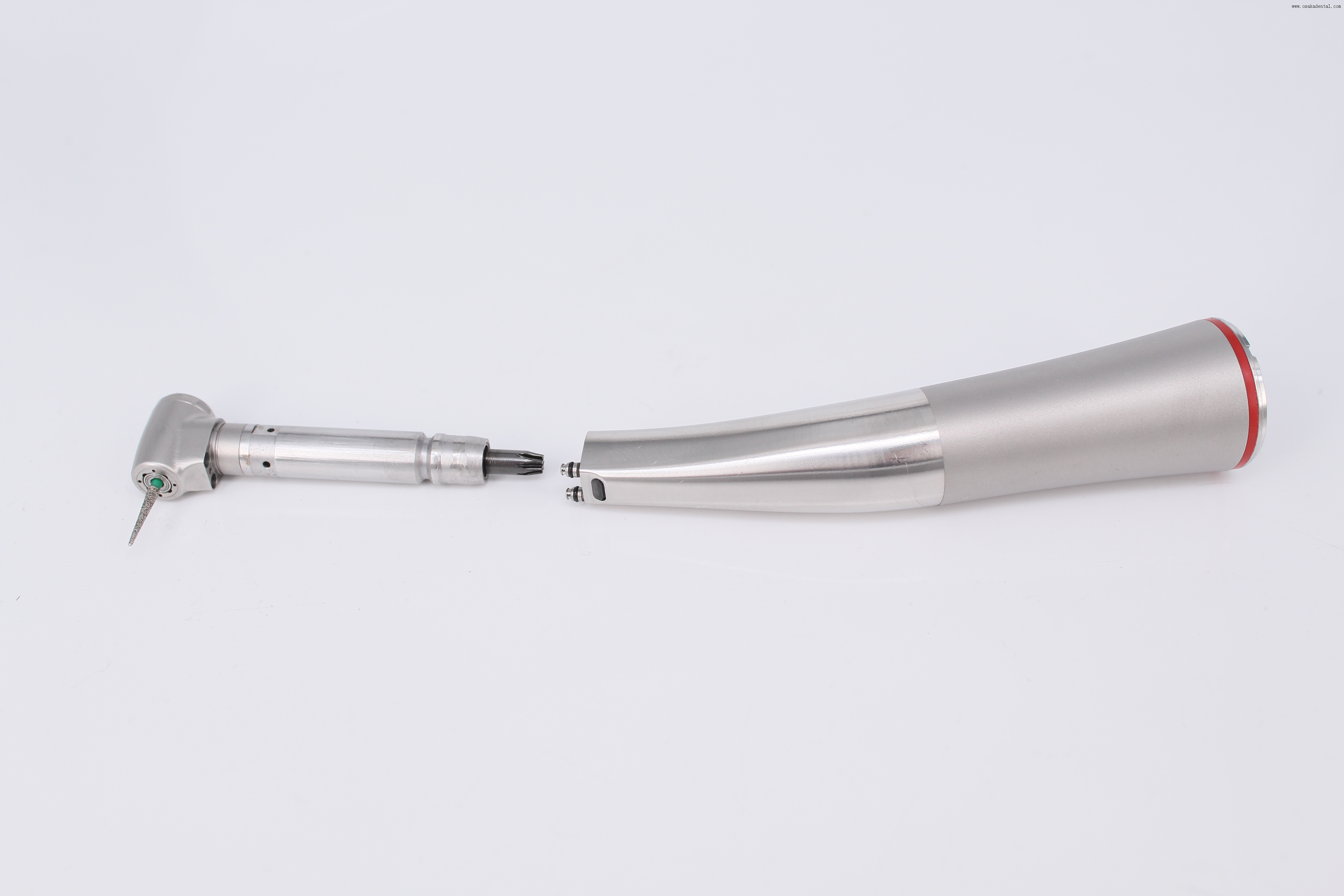 Pièce à main de contre-angle dentaire 1:5 de haute précision pour la chirurgie implantaire