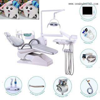 Unité de chaise dentaire complète de matériel dentaire
