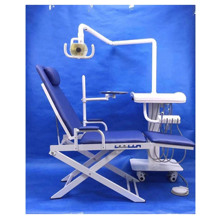 Unité de chaise dentaire portable avec plateau mobile