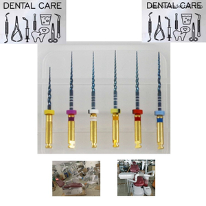 Fichier endodontique Osakadent Emballage dentaire Activation de la chaleur dentaire Bleu Niti Rotary File Machine Utilisation
