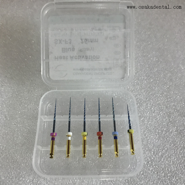 Niti Blue Rotary Dossiers endodontiques