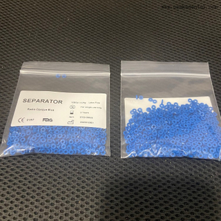 Séparateur élastique orthodontique dentaire 1000 pièces/sac OSA-P29