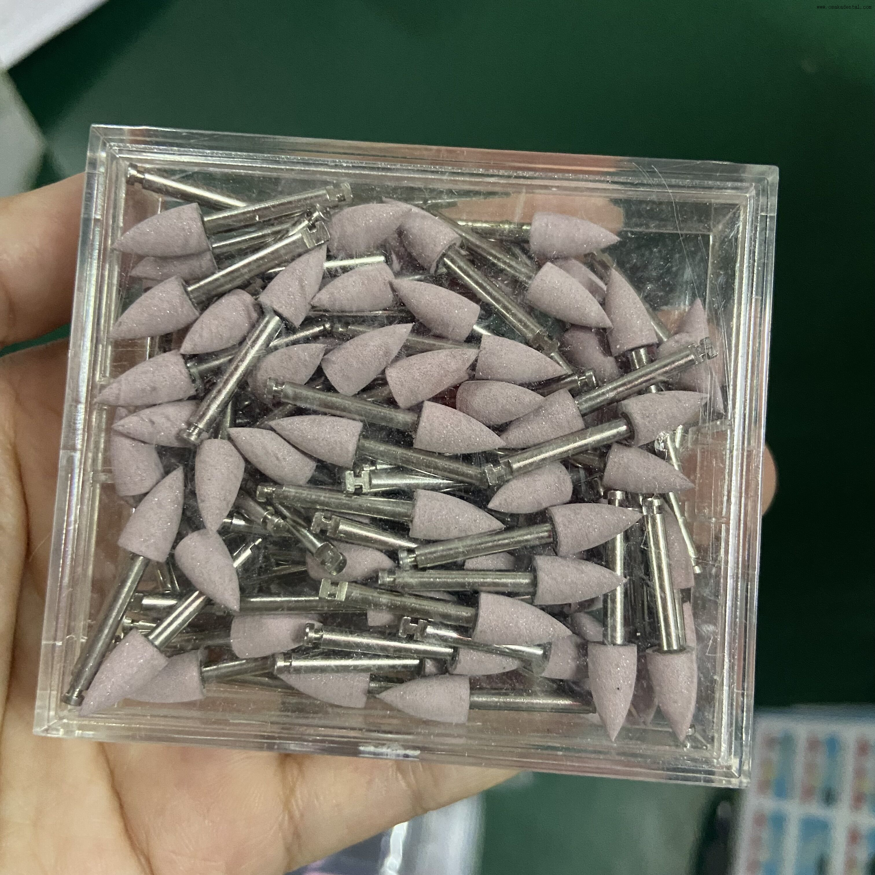 Fraises dentaires en silicone FG/RA pour le polissage OSA-E28-GX2