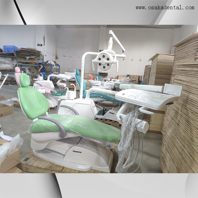 Fauteuil dentaire portable hydraulique avec moniteur