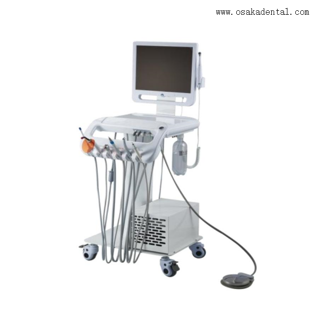 Unité dentaire portable avec moniteur