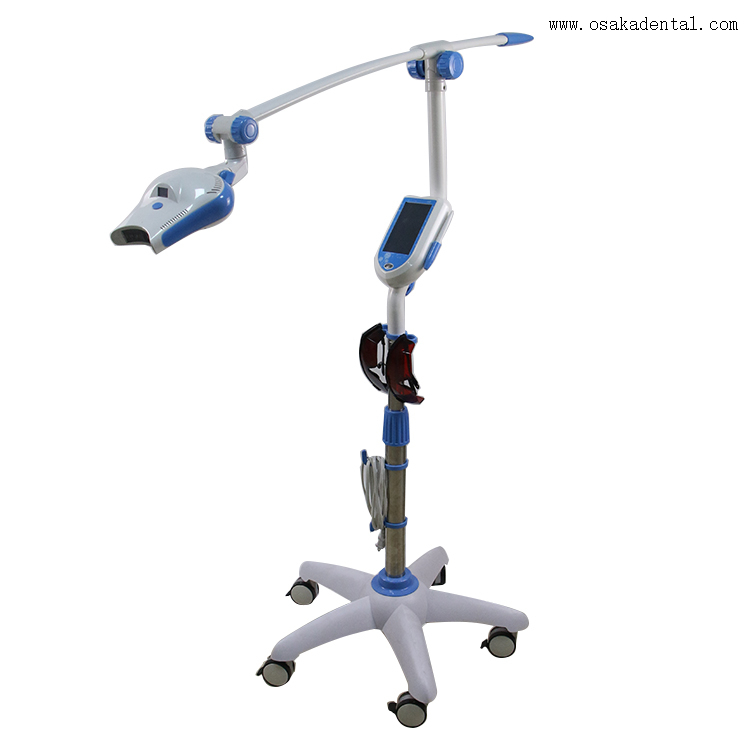 Lampe de blanchiment des dents Mobie avec écran de 5 pouces avec roue