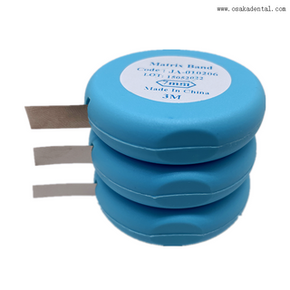 Bandes matricielles en acier inoxydable de 3M de long pour l'orthodontie dentaire