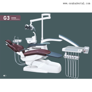 Unités de fauteuil dentaire en cuir souple de haute qualité pour les cabinets de dentistes