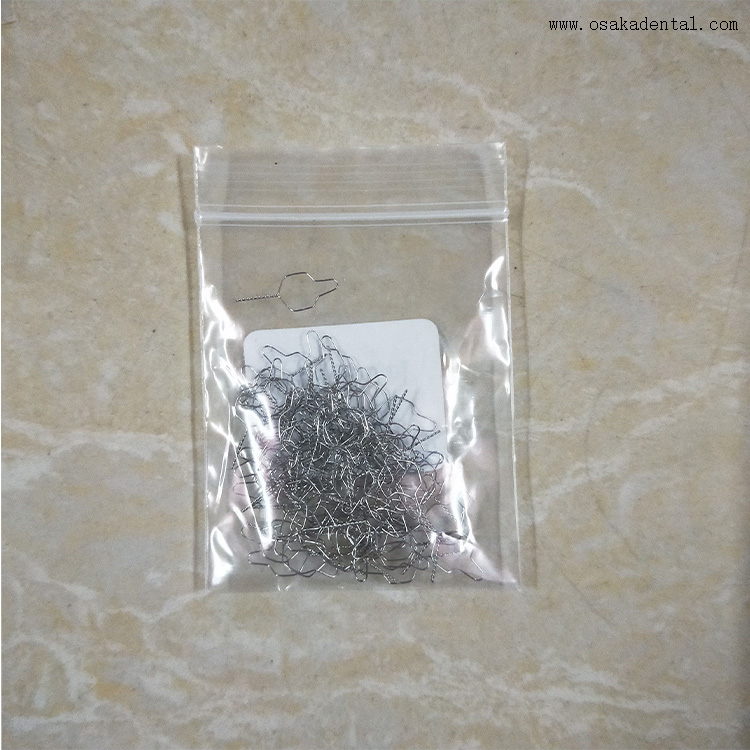 Liens de ligature préformés dentaires d'accessoires orthodontiques dentaires