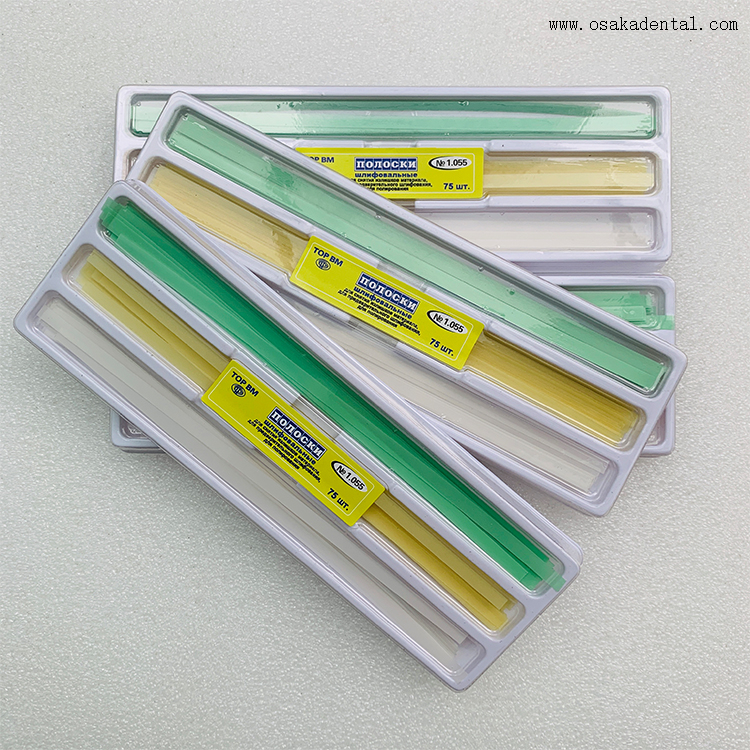 Kits de bandes de polissage et de finition universels dentaires