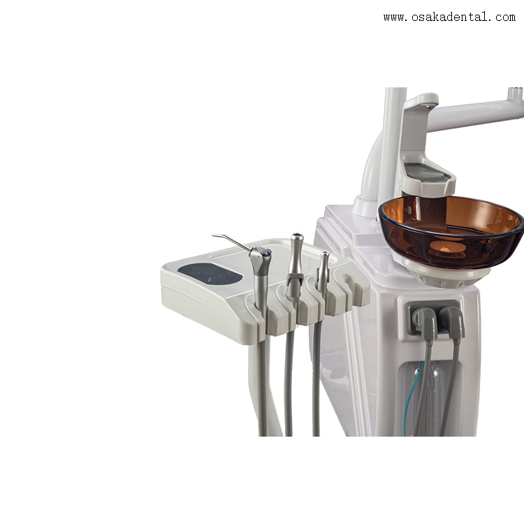 Nouveau fauteuil dentaire de plateau d'instrument de type tactile de conception avec 9 mémoires