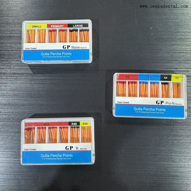 Pointe de papier dentaire Gutta Percha pour Pronext Reciproc Wave One