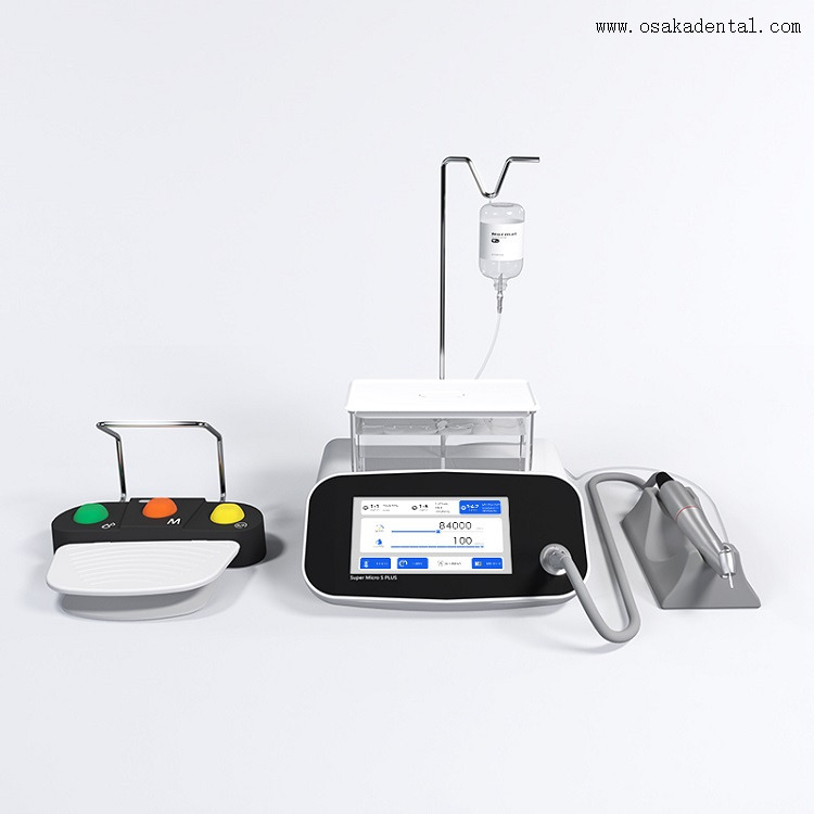 Groupe motopropulseur de moteur électrique dentaire sans balais, pas besoin de connexion avec un fauteuil dentaire