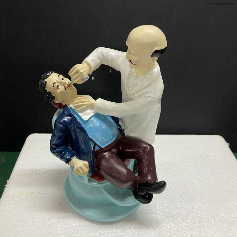  Serre-livre à dents en résine pour clinique dentaire en forme de dentiste