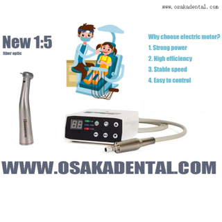 Moteur électrique dentaire sans fraise avec nouvelle fibre optique contre-angle 1:5