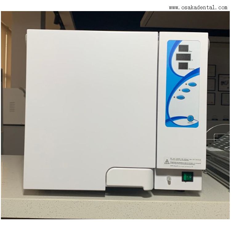Autoclave dentaire de classe N 23L avec fonction de chaleur et de séchage