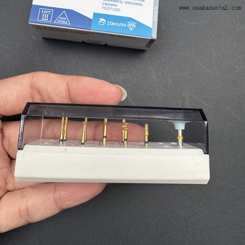 Kit de dents postéro dentaires FG0710D 10 pièces/kit 