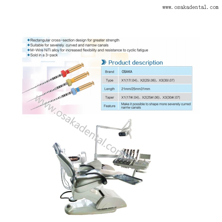 Fichiers endodontiques dentaires / Protaper dentaire Fichiers suivants / Fichiers d'instrument endodontique dentaire