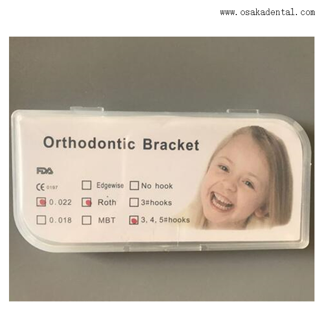 Support de céramique orthodontique dentaire moins cher