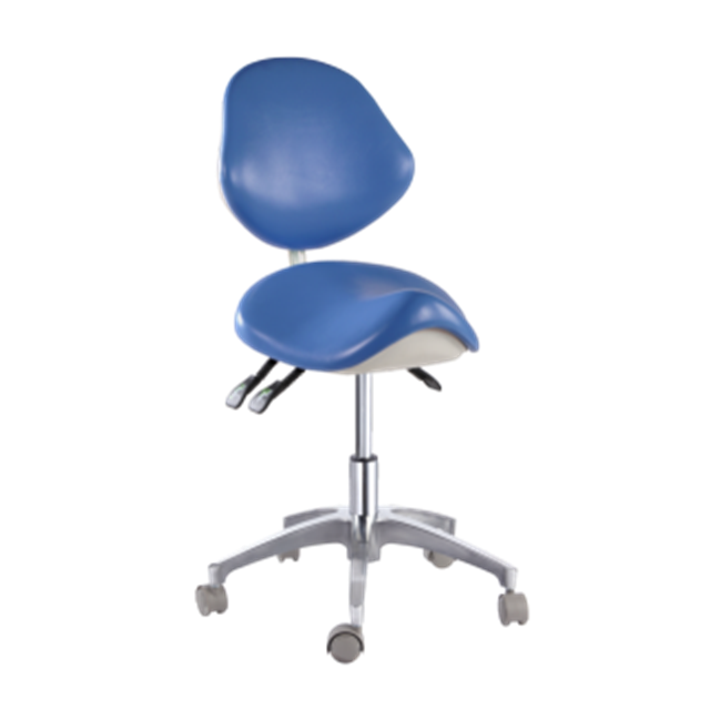 Tabouret dentiste dentaire de selle pour chaise dentaire