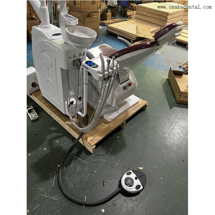 Fauteuil dentaire de promotion avec moniteur