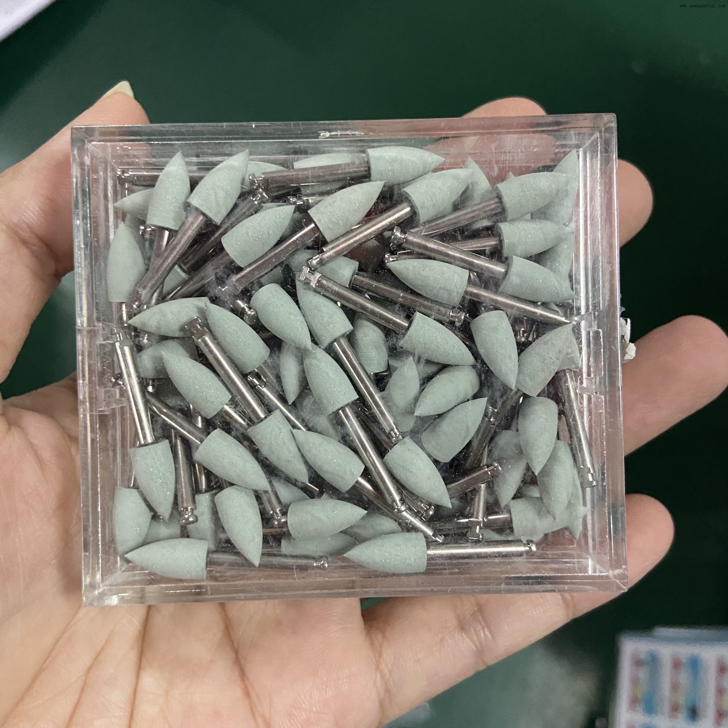 Fraises dentaires en silicone FG/RA pour le polissage OSA-E28-GX2