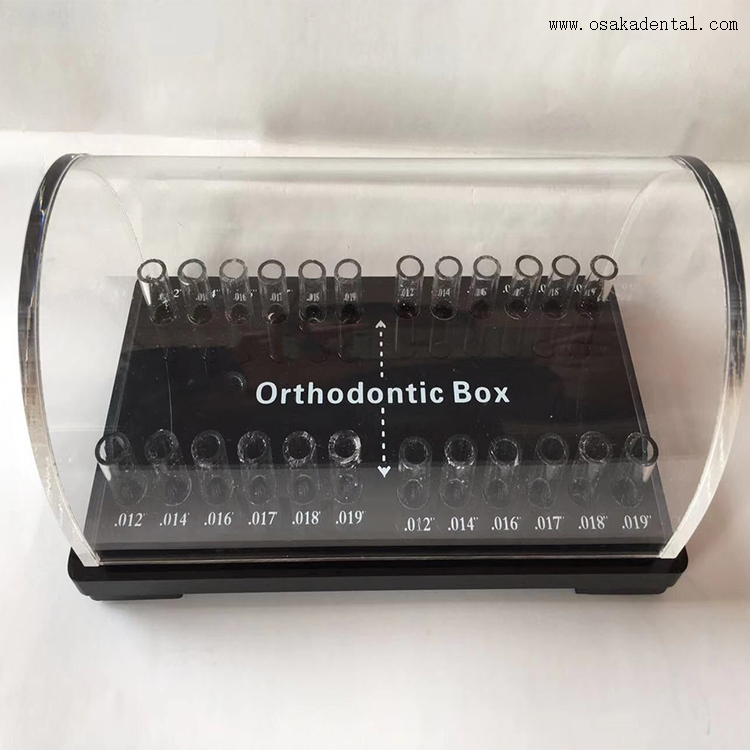 Boîte de place de fil préformée dentaire d'accessoires orthodontiques