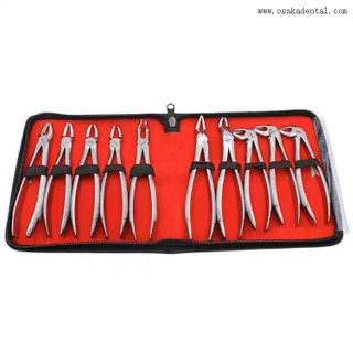 Kit de pinces orthodontiques dentaires pour instruments dentaires