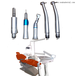 Pièce à main OSAKADENTAL avec pièce à main dentaire haute vitesse et pièce à main dentaire basse vitesse OSAKADENTAL