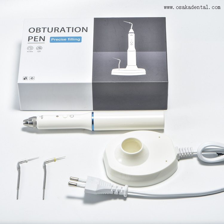 Stylo d'obturation dentaire, remplissage précis