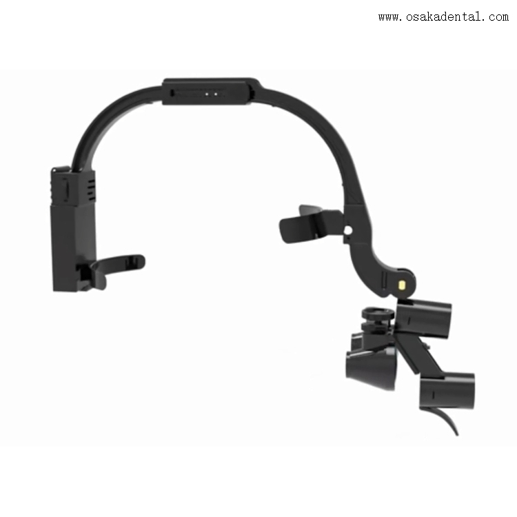 Loupes grossissantes dentaires avec lampe frontale LED